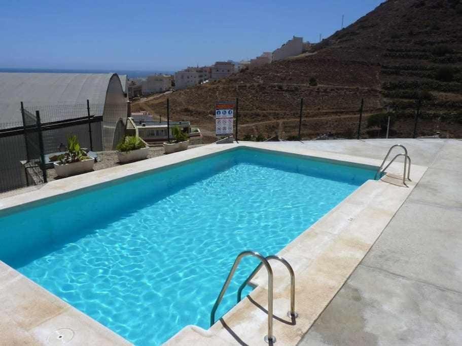 El Horizonte Piscinaterraza Y Vistas Apartamento Carboneras Exterior foto